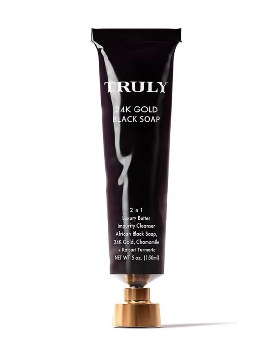 TRULY Other - TRULY 24K Gold Black Soap - 2 in 1 Luxure Butter Impurity Cleanser